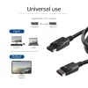 DisplayPort-kaabel isane - isane ACT AK3981 3 meetrit toitepin 20 ühendatud