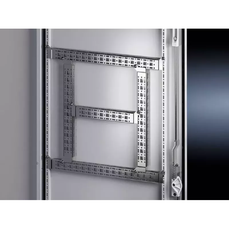Paigalduskomplekt Rittal VX 8619.710 korpustele, teras, hall, laius 500 mm, 4 tk