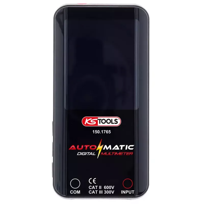 KS Tools 150.1765 automaatne digitaalne multimeeter testjuhtmetega