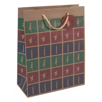 Kinkekott Sigel GT043 Roheline Punane Violetne 260x120x330 mm