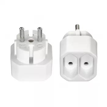 Hama 00223211 toitepikendus 2 vahelduvvoolu pistikupesa siseruumides Valge