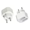 Hama 00223211 toitepikendus 2 vahelduvvoolu pistikupesa siseruumides Valge