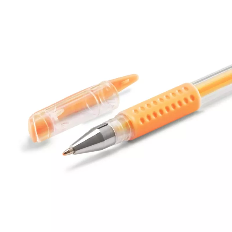 Hama Glitter & Classic korgiga geelpliiats Sinine, Roheline, Oranž, Roosa, Hõbedane, Kollane 6 tk