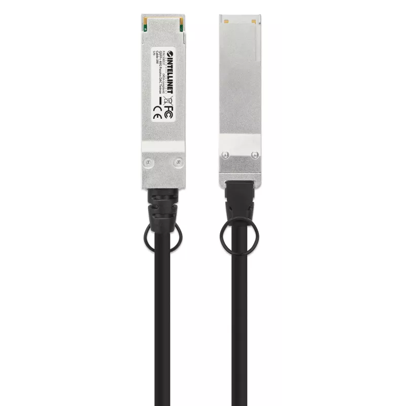 Intellinet 3 m 40G QSFP+ Passive Direct Attach Copper Twinax kaabel 30AWG MSA QSFP-H40G-CU3M ühilduv
