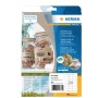 HERMA 10753 isekleepuv silt Ristkülikukujuline Püsiv Pruun 480 tk