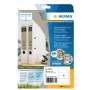 Isekleepuv silt HERMA 10760 Ristkülik Püsiv Pruun 80 tk