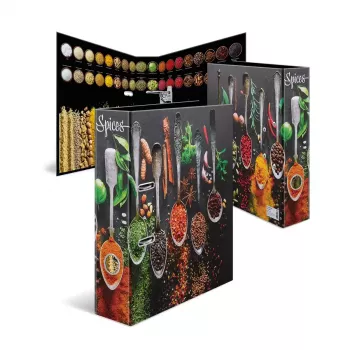 Ring binder HERMA 19563 A4 Multicolour Round ring Storage