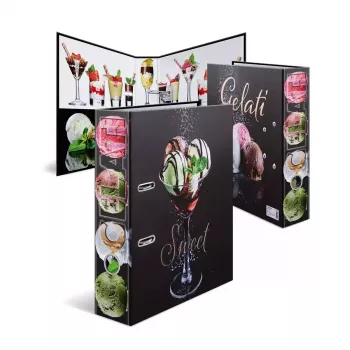 Ring binder HERMA 19567 A4 Mitmevärviline Ümar rõngas Säilitus