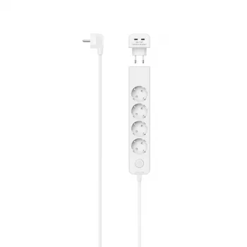 Hama 00223191 pikendusjuhe 1,4 m 5 vahelduvvoolu pistikupesa Siseruumides Valge