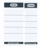 Elba 400087754 10 tk must valge ristkülik 5x2,5 cm sildid
