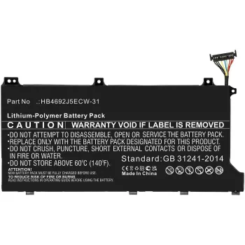 Sülearvuti varuosa CoreParts MBXLP-BA0015 Laius 100.1mm Sügavus 4.3mm Kõrgus 205.9mm