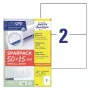 Isekleepuv printerisilt AVERY 6604 Valge A4 21x14,8 cm 130 silti
