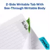 Tühjad sakilised registrisakid Avery Ultra Tabs 74754 Sinine Roheline Punane