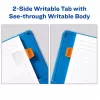 Blank tab index Avery Ultra Tabs 74760 Blue roheline oranž Red