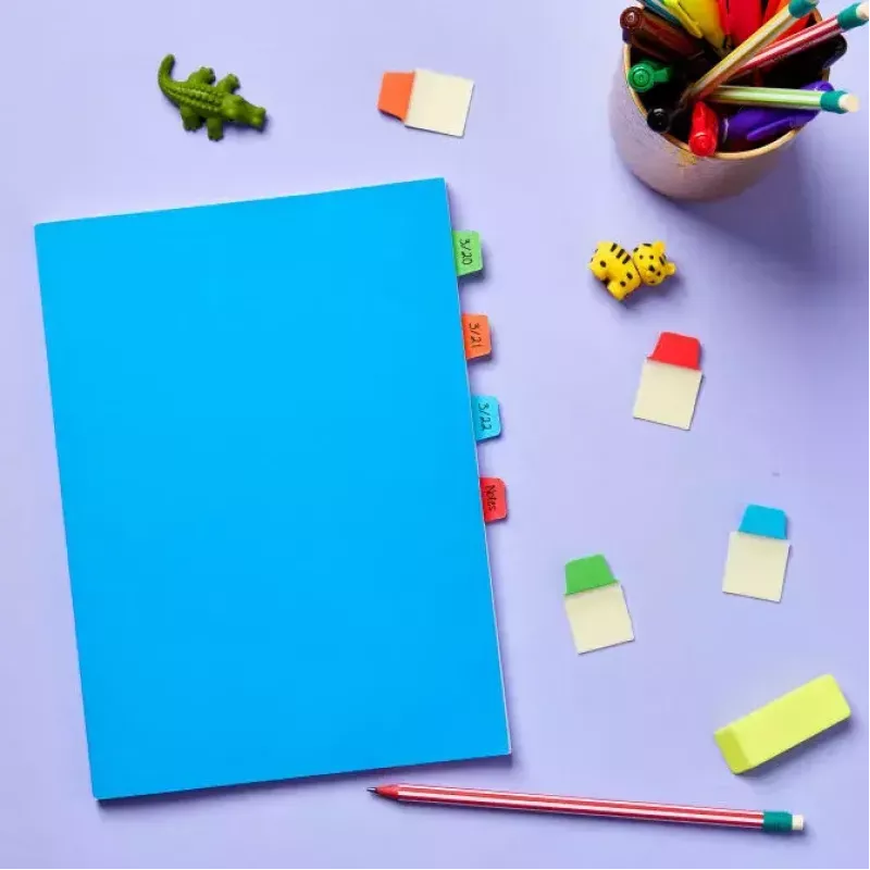 Blank tab index Avery Ultra Tabs 74760 Blue roheline oranž Red