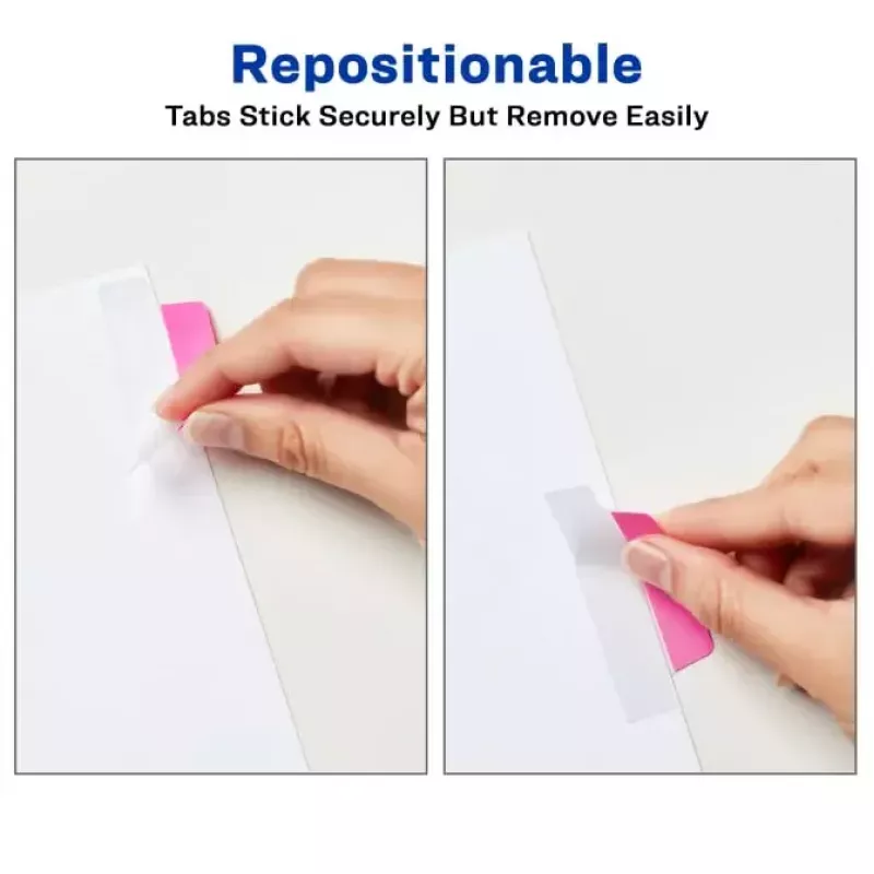 Blank tab index Avery Ultra Tabs Roheline Oranž Roosa Kollane 74767