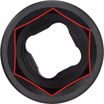 Löökotsak KS Tools 515.0896 1/2-tollise ajamiga DIN 3121 ISO 1174