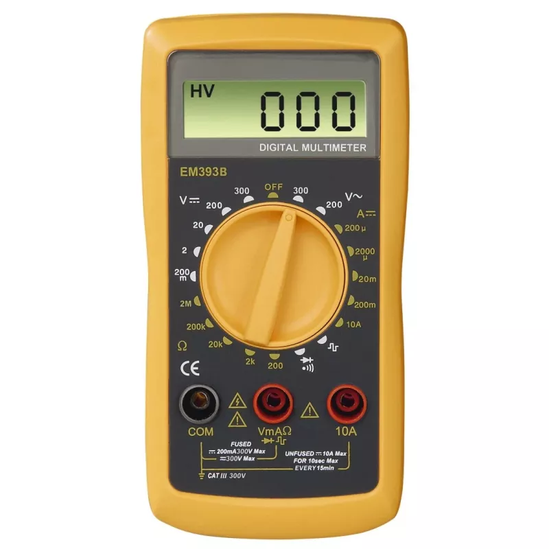 Hama 00223565 multimeeter Digitaalne multimeeter CAT III 300V