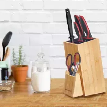 Guard knife block Westmark 14472260 Bamboo plastik Wood