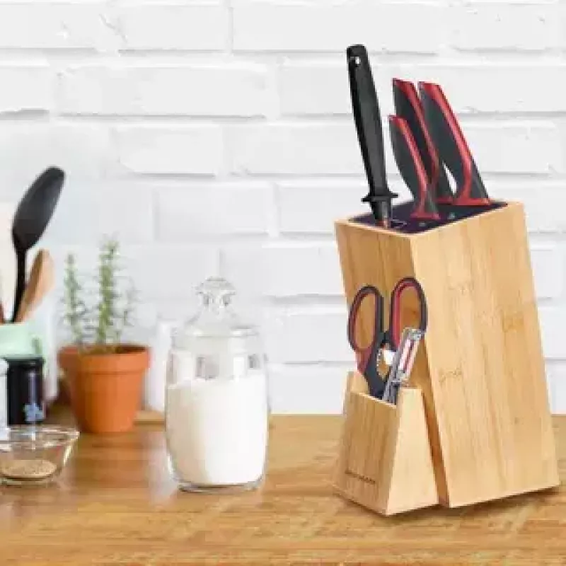 Guard knife block Westmark 14472260 Bamboo plastik Wood