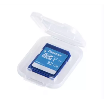 Hama 00095989 mälukaardi ümbris 1 kaarti Polüpropüleen (PP) Läbipaistev