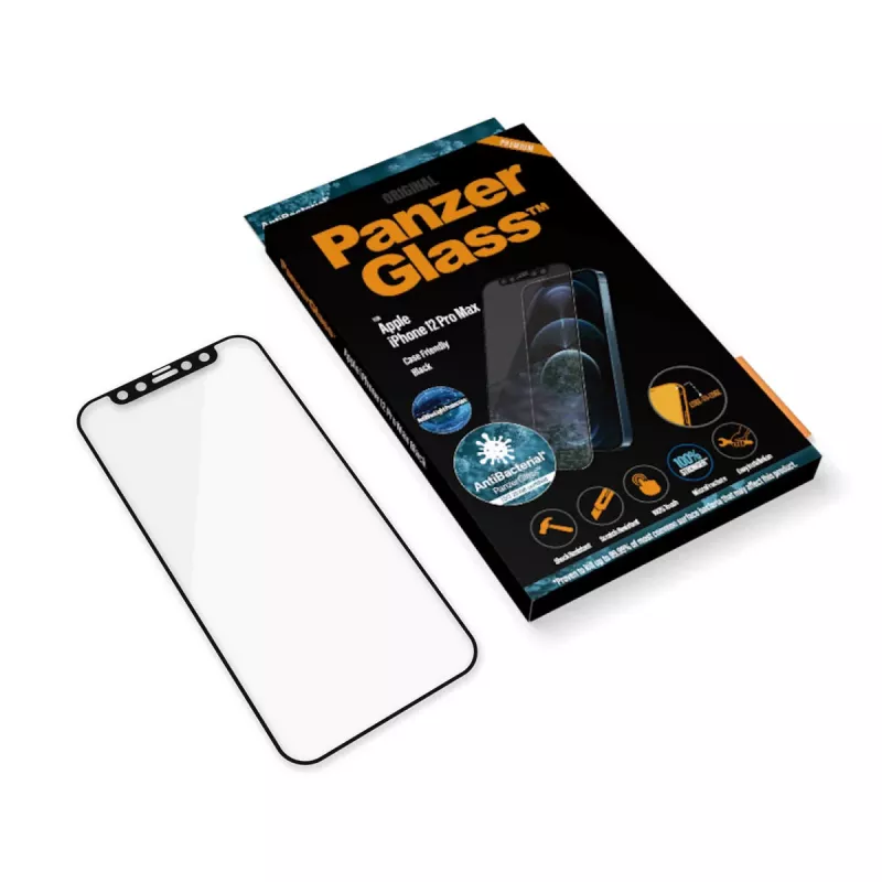 PanzerGlass® sinise valguse kaitsega ekraanikaitse Apple iPhone 12 Pro Max | äärest ääreni