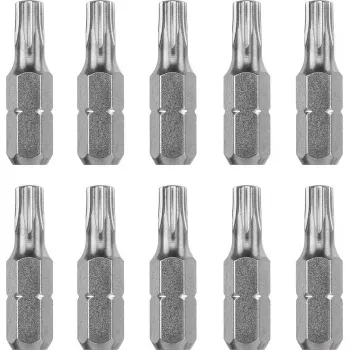 Kruvikeeramisotsakute komplekt KWB 121249 — 10 tk, Torx T9, pikkus 25 mm, 1/4-tolline vars