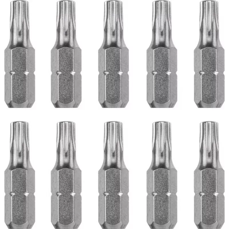 Kruvikeeramisotsakute komplekt KWB 121249 — 10 tk, Torx T9, pikkus 25 mm, 1/4-tolline vars