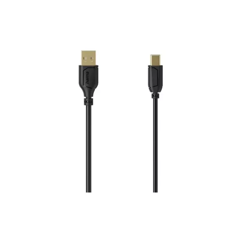 Hama 00074265 USB-kaabel USB 2.0 0,75 m USB A USB C Must