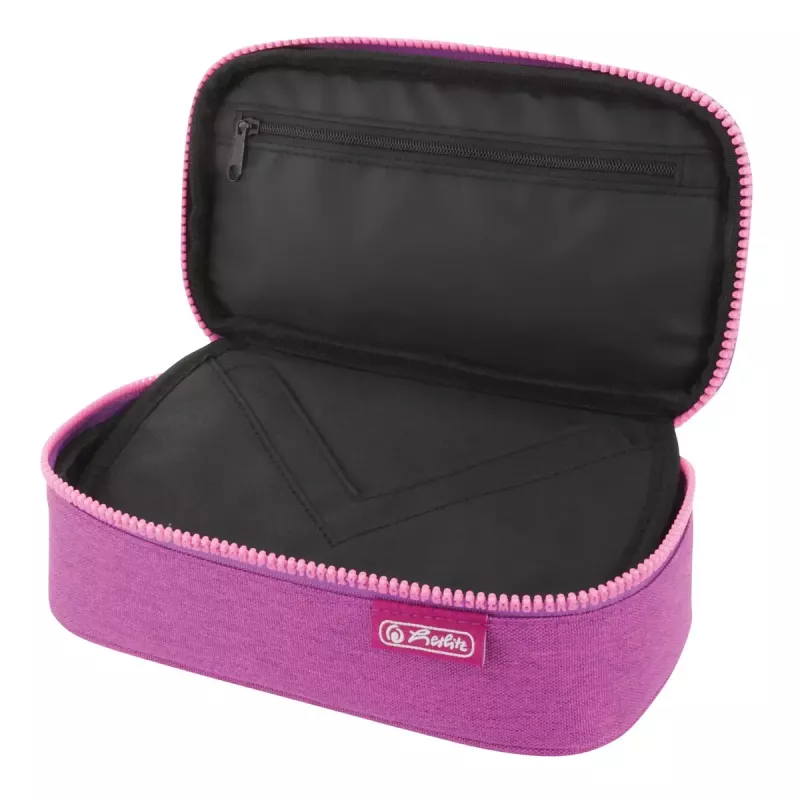 Pinal Herlitz beatBox ABC Soft Polyester roosa lilla 225x120x70mm