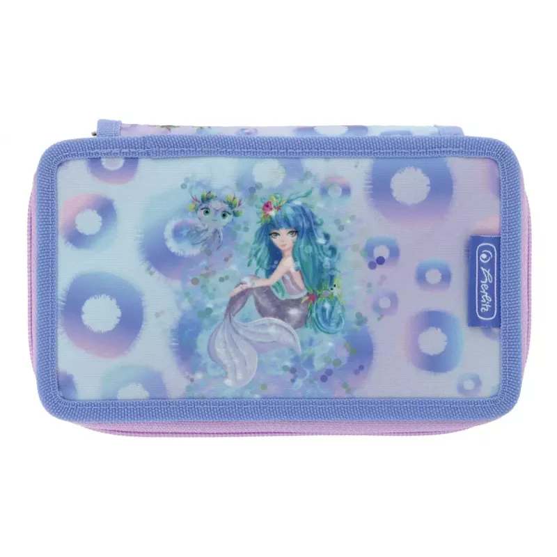 Kirjatarvete komplekt Herlitz Mystic Mermaid 23 tk sinine roosa polüester