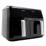 TORNADO TAFT-1000-GS | Double Air Fryer 9L, kuumõhufritüür, 9 L, 60 °C, 200 °C, 12 inimest, 540 min