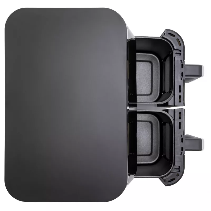 TORNADO TAFT-1000-GS | Double Air Fryer 9L, kuumõhufritüür, 9 L, 60 °C, 200 °C, 12 inimest, 540 min