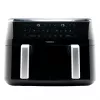 TORNADO TAFT-1000-GS | Double Air Fryer 9L, kuumõhufritüür, 9 L, 60 °C, 200 °C, 12 inimest, 540 min