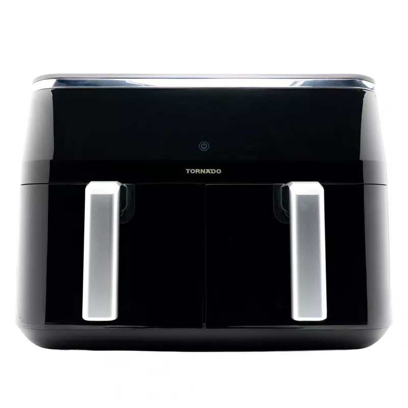 TORNADO TAFT-1000-GS | Double Air Fryer 9L, kuumõhufritüür, 9 L, 60 °C, 200 °C, 12 inimest, 540 min