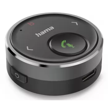 Hama 00014173 Bluetooth-muusikavastuvõtja 7 m Must, Hall, Hõbedane