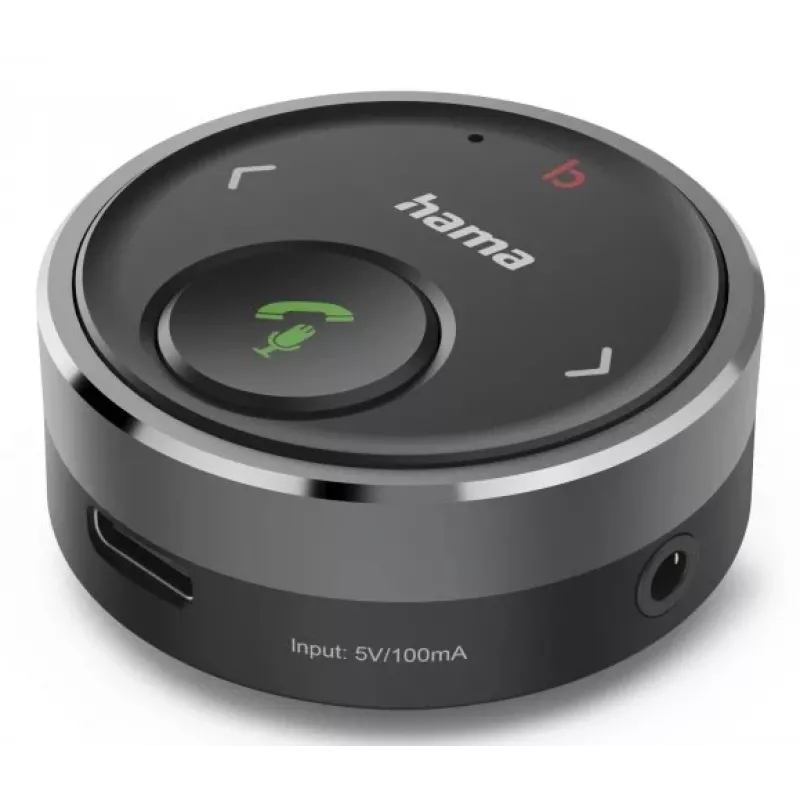 Hama 00014173 Bluetooth-muusikavastuvõtja 7 m Must, Hall, Hõbedane