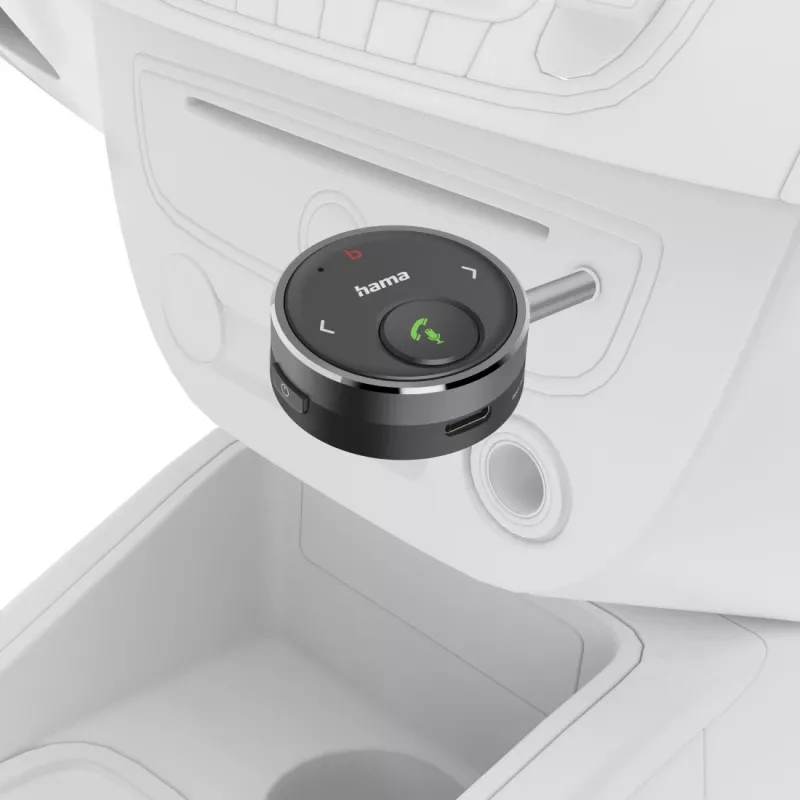 Hama 00014173 Bluetooth-muusikavastuvõtja 7 m Must, Hall, Hõbedane