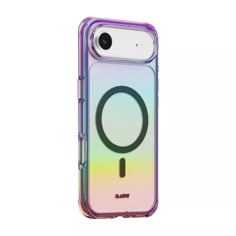 LAUT AERO HOLO mobiiltelefoni ümbris Mitmevärviline Läbipaistev iPhone 17 Air 6.5 tolli jaoks