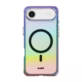 LAUT AERO HOLO mobiiltelefoni ümbris Mitmevärviline Läbipaistev iPhone 17 Air 6.5 tolli jaoks