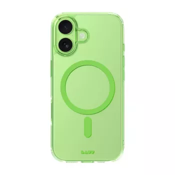 Ümbris LAUT CRYSTAL FLURO iPhone 17 Hele roheline 16 cm