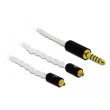 Audio kaabel DeLOCK 85846 1.2m 4.4mm 2x MMCX Valge