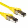 ACT Kollane 5 m SFTP CAT8 paigalduskaabel tõmbetõkestusega RJ45 pistikutega