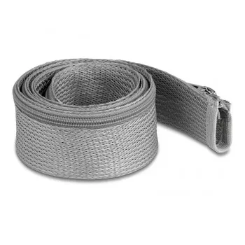 Põimitud varrukas DeLOCK 20826 1 m x 50 mm hall