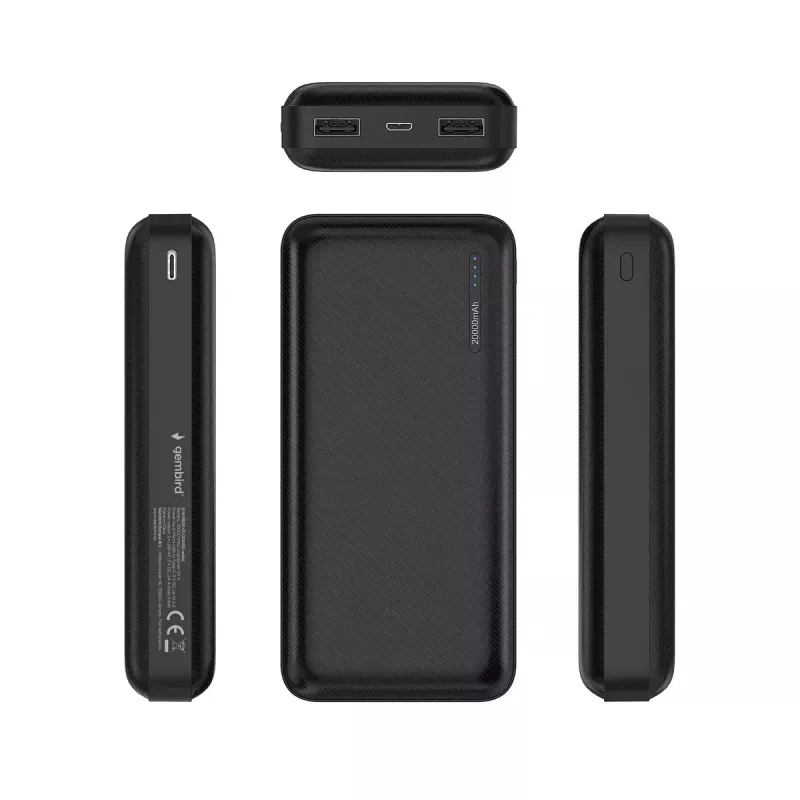 Gembird PB20-01 akupank 20000 mAh