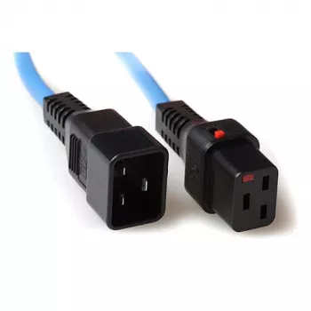 ACT toitejuhe C19 IEC-lukk - C20 sinine 2 m, PC1358