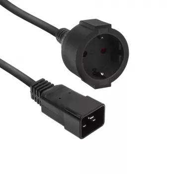 Toitejuhe ACT C20 CEE 7/3 must 0,2 m 230V 16A