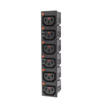 ACT C13 IEC Lock Net Entree (6x outlet) - must, PA135015BK6