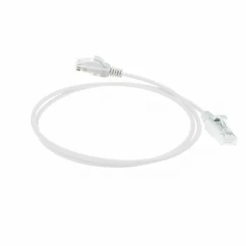 ACT valge 7 m LSZH U/UTP CAT6 andmekeskuse üliõhuke seadistuskaabel RJ45 pistikutega
