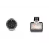 Võrgukaabel DeLOCK M12 Adapterkaabel A-kodeeritud 8 kontaktiga isane RJ45 isasele 50 cm